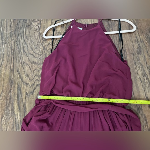 Donna Morgan Collection Maroon Evening Gown Size 2 - Picture 14 of 16